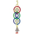 thumbnail image 2 of Jw-Small Animal/bird-Activitoys Triple Mirror Bird Toy- Multi-color, 2 of 2