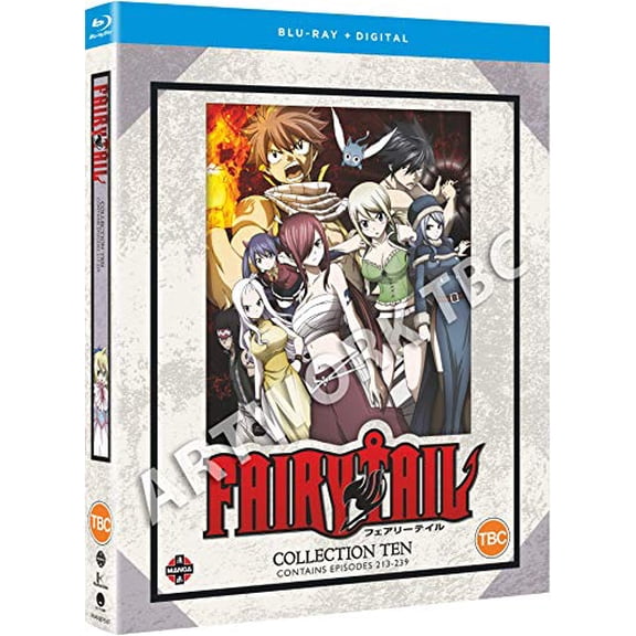 Fairy Tail Collection 10 (Episodes 213-239) Blu-ray (Blu-ray)