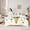 Teal Brown, variant on Castle Fairy Child Boys Girls Baseball Print Twin Bedding Sets,Sport Bedding Comforter Set