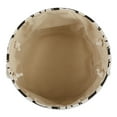 thumbnail image 2 of 15" Black, White, and Beige Round Medium DII Polyester Pet Bin Dog Show, 2 of 5