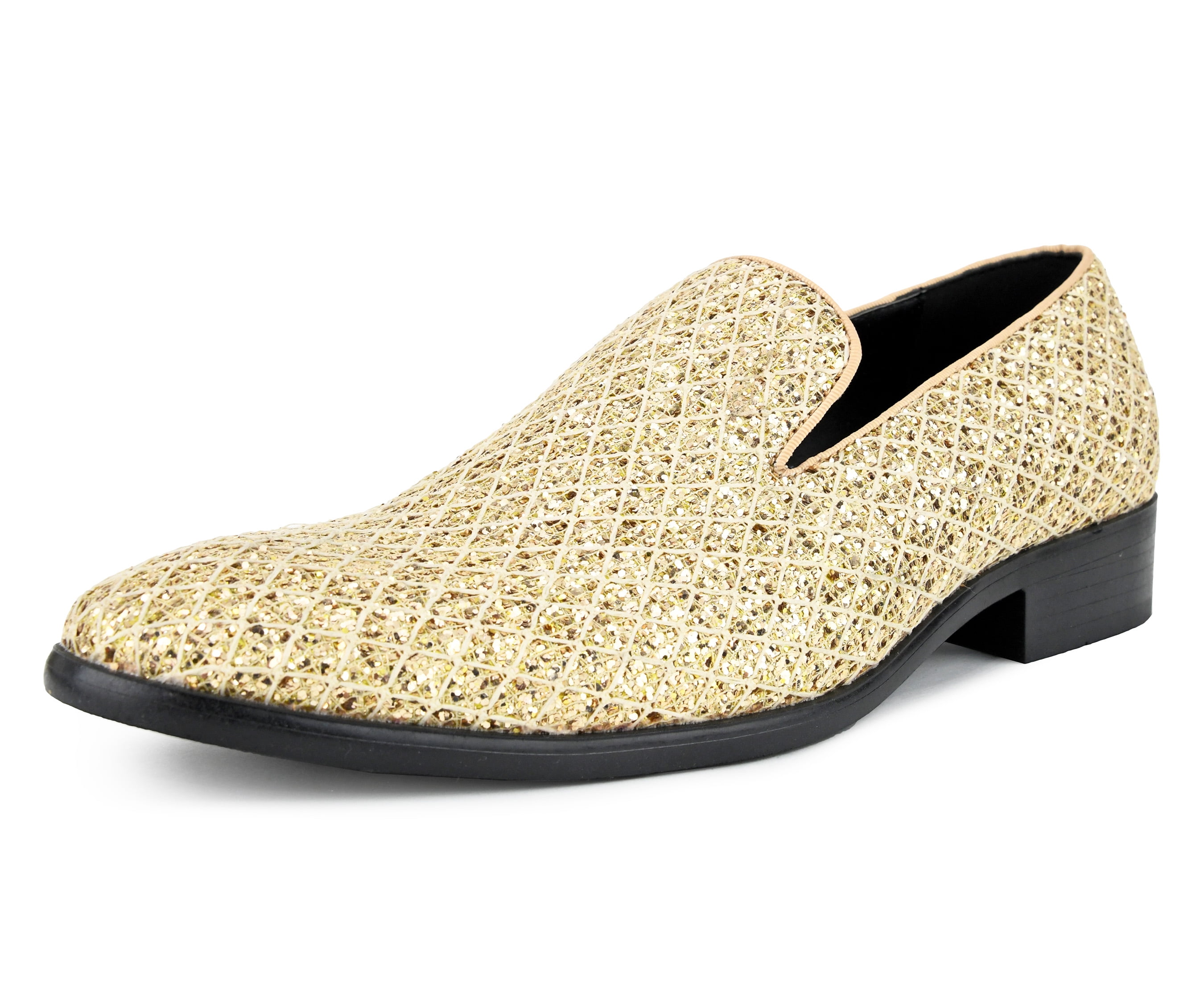 white and gold dress shoes for men