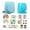 Blue, variant on lionlar Camera Accessories for Mini 11 Camera Includes Camera Case Accessories White