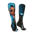 thumbnail image 3 of Johnny Depp Womens Knee High Socks Casual Long Stockings 20 Inches Tube Socks Boot Midcalf Stocking, 3 of 8