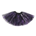 thumbnail image 3 of XIAOCHA Womens Halloween Print Mini Skirt Elastic Waist Tulle Casual Bottoms, 3 of 3