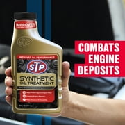 (2 pack) STP Synthetic Oil Treatment Engine Oil Additive, 15 fl oz