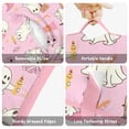 thumbnail image 6 of Halloween Cute Ghosts with Boo Toddler Nap Mats for Kids Preschool,60"x20" Sleeping Mat Bag or Kids,Toddler Sleeping Bag,Toddler Nap Mat or Daycare, 6 of 6