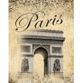 thumbnail image 2 of Williams, Todd 26x32 White Modern Wood Framed Museum Art Print Titled - Paris II, 2 of 4