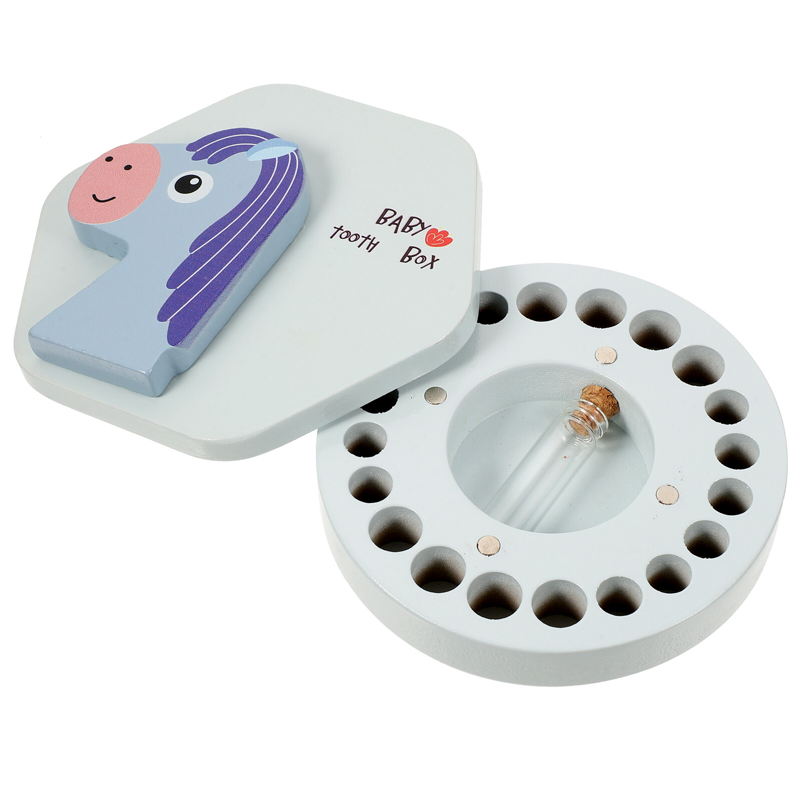 Tooth holders for kids keepsake Baby Fetal Hair Keepsake Box Baby Teeth