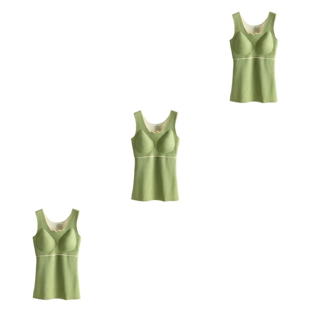 Qarigey Ropa interior térmica de invierno para niña, chaleco de fibra acrílica adelgazante grueso de alta elasticidad para mantener el Type1 NO1