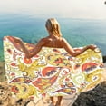 thumbnail image 6 of dinapents 75x150cm Quick-Dry Beach Towel - Thick Microfiber Sand-Free Reversible Towel for Adults, Waterproof Picnic Blanket & Yoga Mat, 6 of 8