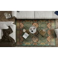 thumbnail image 2 of 118" X 158" Teal Polypropylene Rug, 2 of 6