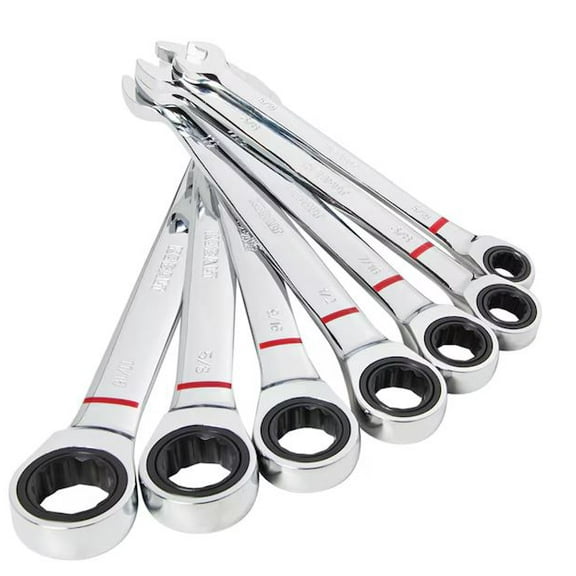 Kobalt 7-Piece Set Standard (SAE) Ratchet Wrench