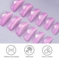 thumbnail image 5 of 6 Pairs Perm Eyelash Curler Self Adhesive Silicone Eyelash Pads Reusable Lash Perming Curler Shield for Beauty Salon, 5 of 8