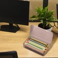 thumbnail image 5 of BiFandian Large Capacity Pencil Box, Clear Plastic Pencil Case Boxes, Hard Pencil Case Crayon Box with Snap-tight Lid, Stylish Office Supplies Storage Organizer Box, 5 of 5