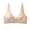 Light flesh color, variant on Seamless, wire-free bra with imitation nipple bumps, sexy small-breast push-up jelly strip bra