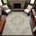 thumbnail image 6 of Addison Rugs Mayfield Premium Machine Washable Traditional Global Sage Rectangle Rug, 8' x 10', 6 of 6