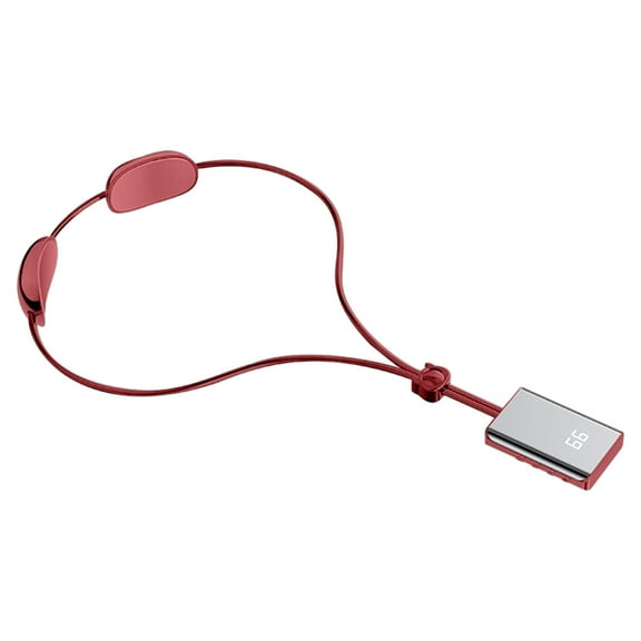 sruoe Neck Massager, Neck Massager for Pain Relief Deep Tissue, Intelligent Neck Massage with Heat, Portable Electric Neck Massager, Lightweight Cordless Cervical Spine Massager