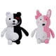 thumbnail image 1 of Juego de peluche Monokumas de 25 cm, 2 unidades/set de anime para niños y coleccionistas, 1 of 2
