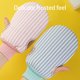 thumbnail image 4 of Yuarrent Guante de caras para ducha, depurador de limpieza exfoliante, comodidad práctica, guante de belleza, toalla de frotamiento Juegos de accesorios de baño Rosa, 4 of 6