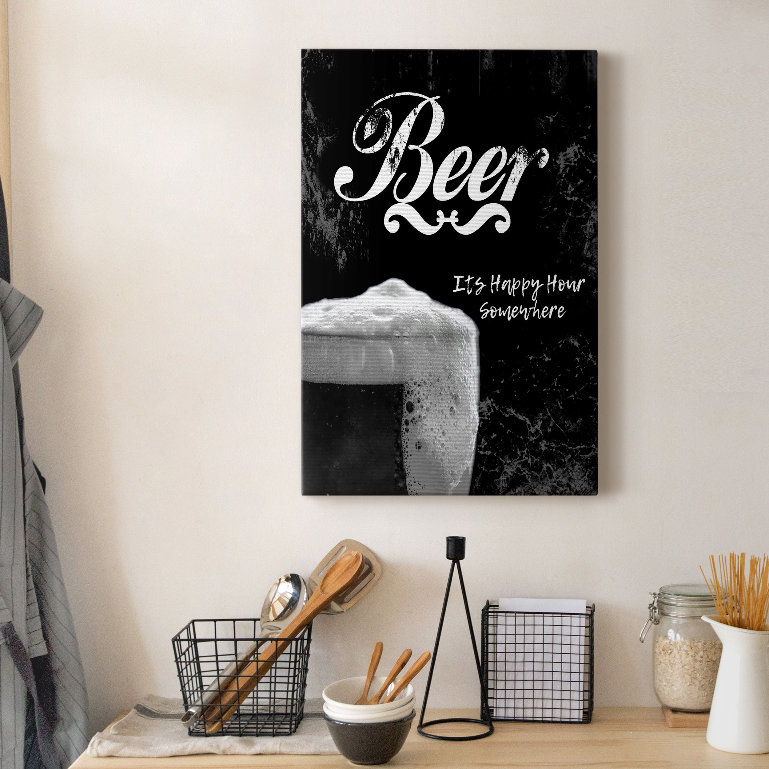 Beer Premium Gallery Wrapped Canvas - Ready to Hang - 8 x 12