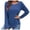 Blue, variant on Lmnyox Women's Fashion Shirts Fall Crew Neck Long Sleeve Soft Blouses Loose Casual Basic T Shirt for Women Trendy