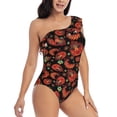 thumbnail image 3 of Honeii Paisley 5 for women's one-piece swimsuit featuring a chic one-shoulder design experience elegance and style in the water-Small, 3 of 6