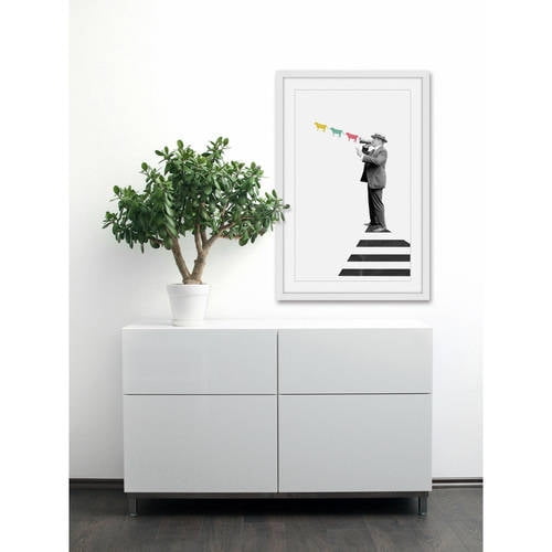 Marmont Hill "Nina Todos Verde I" by Bengoa Vazquez Framed Painting Print