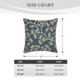 thumbnail image 4 of ZNDUO Watercolour Plant Branches Throw Pillows, Throw Pillows for Couch-Indoor Decorative Pillows,18"x18", 4 of 8