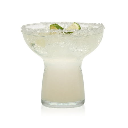 Blown Margarita Glasses - Libbey Stemless Margarita Glasses, Set of 6