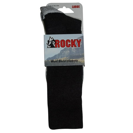 Rocky Men's Wool Blend Diabetic Sock