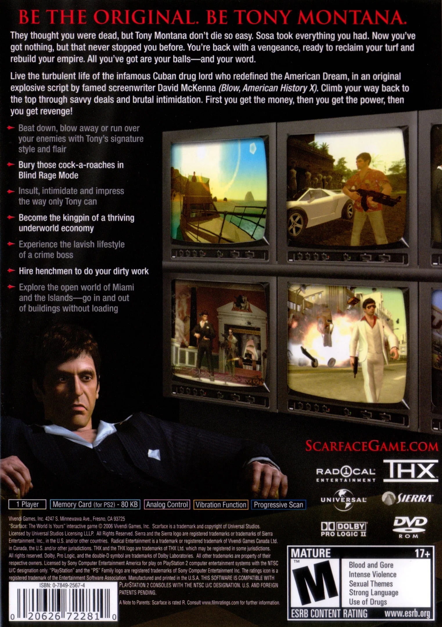 Scarface: The World Is Yours | PS2 | Sony PlayStation 2