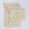 thumbnail image 1 of Bolsas multiusos para frutas y verduras: bolsas de malla para frutas y verduras Tienda de comestibles para almacenamiento de frutas y verduras Accesor Hebilla de plata 6pcs Macarena Bolsa de almacenamiento de frutas de cocina, 1 of 8