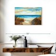 thumbnail image 3 of Elephant Stock Ocean Breeze Wall Art - Horizontal Canvas Wall Art - Hallway Wall Decor - Beach Canvas - Turquoise And Blue Decor By Nan - 30" x 20", 3 of 8