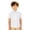 White-#010, variant on Boys Button Down Dress Shirts Short Sleeve Uniform Shirt Collared Shirt Basic School Uniform
