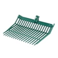 thumbnail image 1 of Repuesto de cabezal de horquilla para estiércol, herramienta de jardinería resistente con púas en ángulo, rastrillo para estiércol de caballo para Verde, 1 of 9