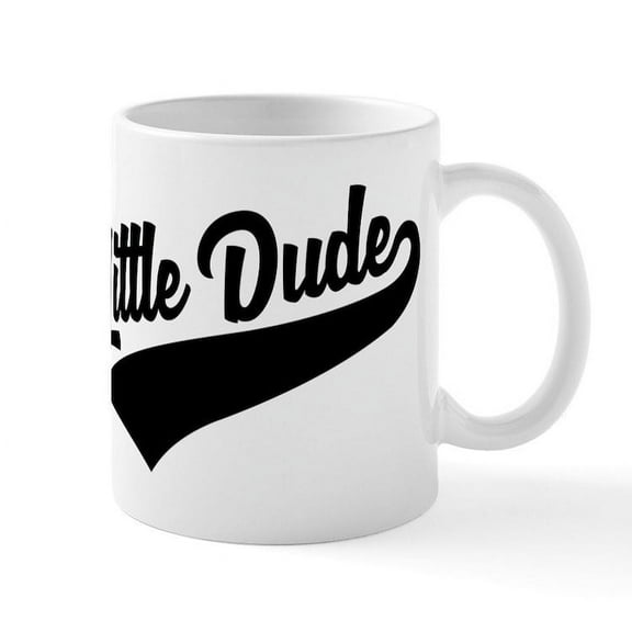 CafePress - Little Dude Mugs - 11 oz Ceramic Mug - Novelty Coffee Tea Cup