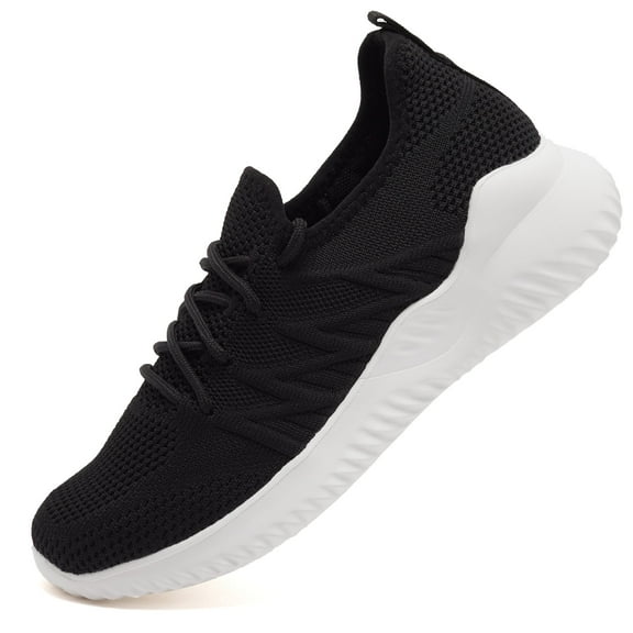 HOBIBEAR Womens Lightweight Knit Slip On Casual Sneaker