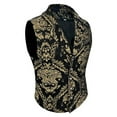 thumbnail image 6 of Mens Waistcoat Formal Gothic Steampunk Decorative Pattern Victorian Cosplay Vest, 6 of 9