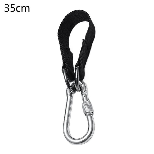Courroie Suspendue Durable pour Balançoire de Hamac Accessoires de Hamac Résistante à la Corrosion Balançoire d'Extérieur Multiples Spécifications Crochets en Alliage d'Acier Grande Capacité de Charge Courroie Suspendue