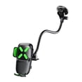 thumbnail image 1 of Car Phone Holder Bracket Auto Stand Convenient Car Accessories Sturdy Dashboard Green B, 1 of 8
