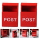 thumbnail image 3 of EeaseMX 2 mini casas, mini cajas de correo, mini decoraciones de escena de buzón, mini decoraciones de casa, 3 of 8