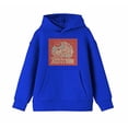 thumbnail image 5 of Velma Scooby Doo Cartoon Character Jeebies Ville Youth Boys Royal Blue Hoodie-XL, 5 of 7
