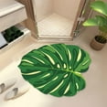 thumbnail image 5 of Isvgxsz Leaf Area Rugs for Living Room, Green Washable Throw Rugs Tropical Monstera Plant Non-Slip High Traffic Bedroom Rugs Indoor Outdoor Carpet for Porch Dinning Room Entryway Kitchen, 5 of 5