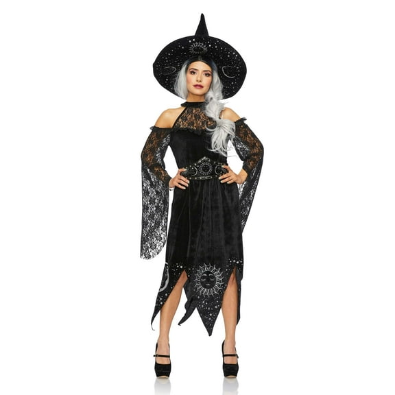 Women's Black Mystic Witch Costume