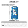 thumbnail image 4 of Honeii Cool Unicorn Star Golden print basktball shirt for men and women, Unisex basketball jersey for Theme party-Small, 4 of 6