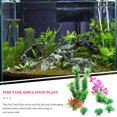 thumbnail image 4 of IBASETOY 7Pcs Fish Tank Decorations Plastic Aquarium Plants Realistic Aquarium Decor for Home, 4 of 5