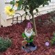 thumbnail image 4 of Gnomo de Jardín Sincero Decoración Hombre GNOME Resina 14,5*8 cm Verde Azul Blanco, 4 of 5