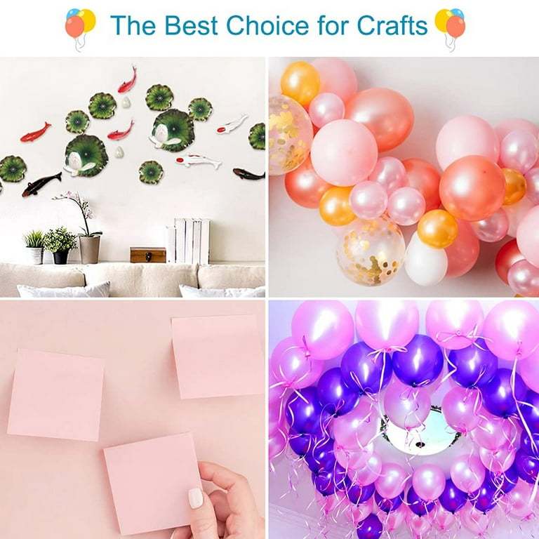 1000 Pcs Balloon Glue Dots, Double Sided Tape Glue, Removable