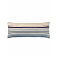 thumbnail image 2 of Blue Beige Striped Body Pillow Cover, Pillowcase Protectors with Zipper, Breathable Decorative Throw Pillow Case Cover, Boho Colorful Rainbow Abstract Stripes Pillow Shams for Couch Sofa 20x60Inch, 2 of 8