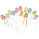 thumbnail image 5 of Paquete huevos con cable para decoración de pasteles, bodas, cumpleaños, Navidad, Pascua, accesorios para hornear Yotijar Wired Egg Shape Cake Topper, 5 of 9